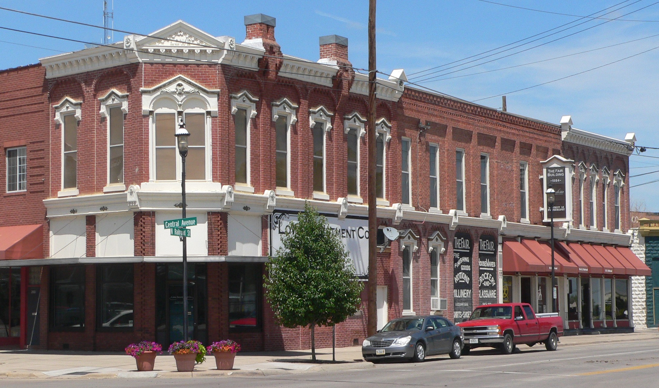 Kearney, Nebraska NE corner Central x Railroad from SW 2