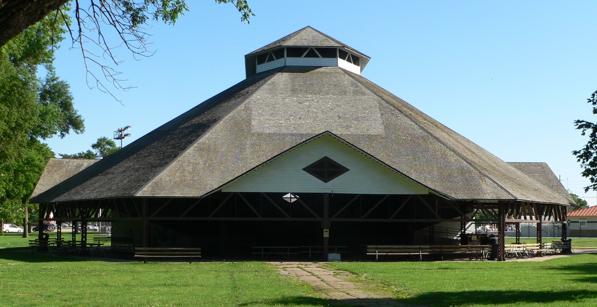 Chautauqua Pavilion (Hastings, Nebraska) from N