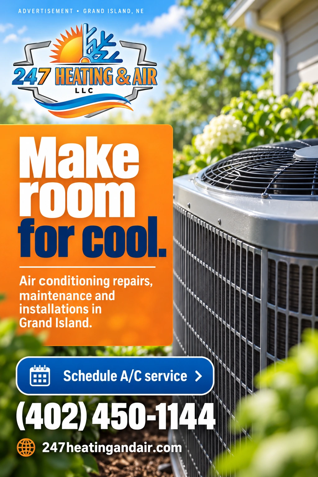 24-7 Heating & Air LLC portrait advertisement 4