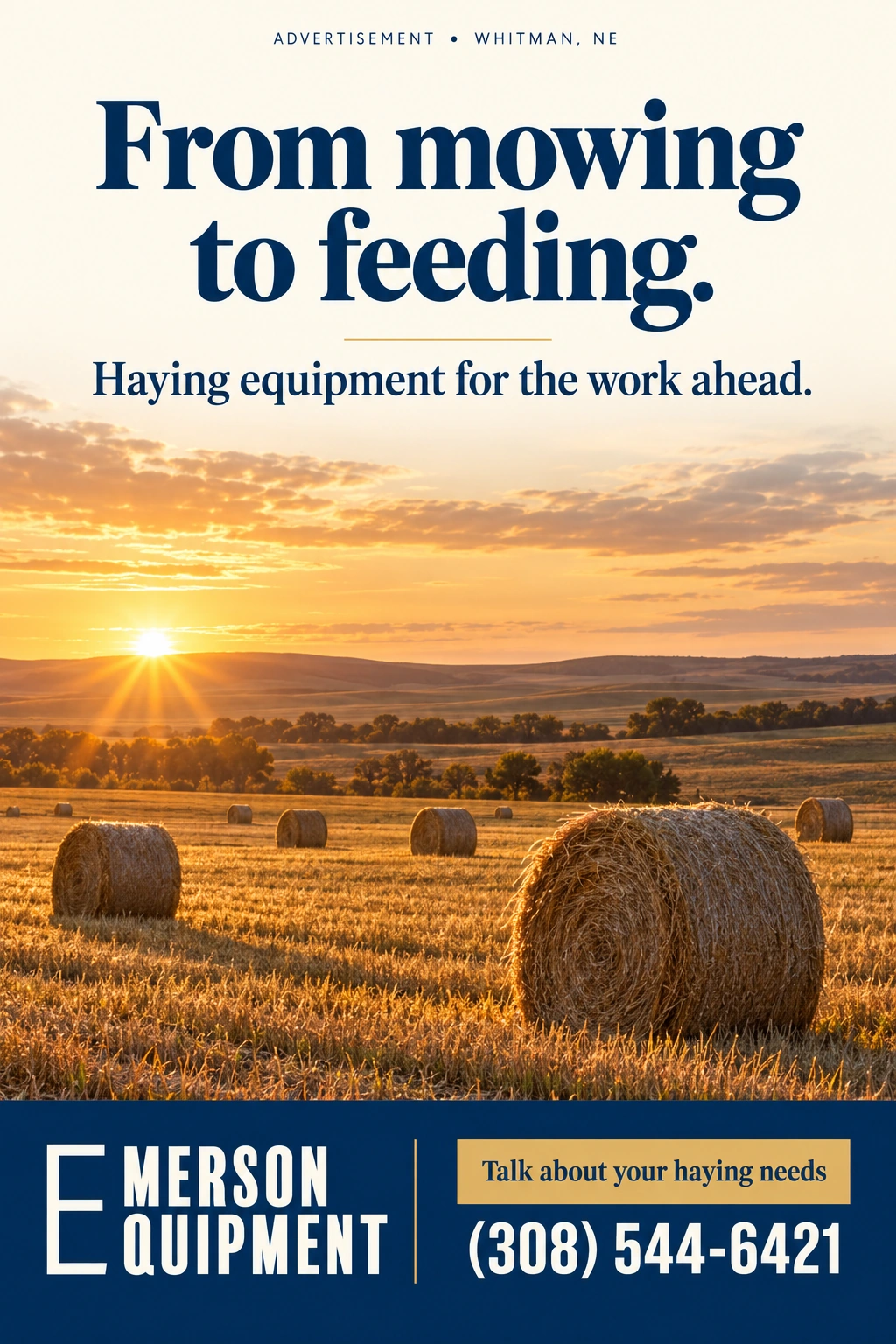 Emerson Equipment portrait advertisement 1