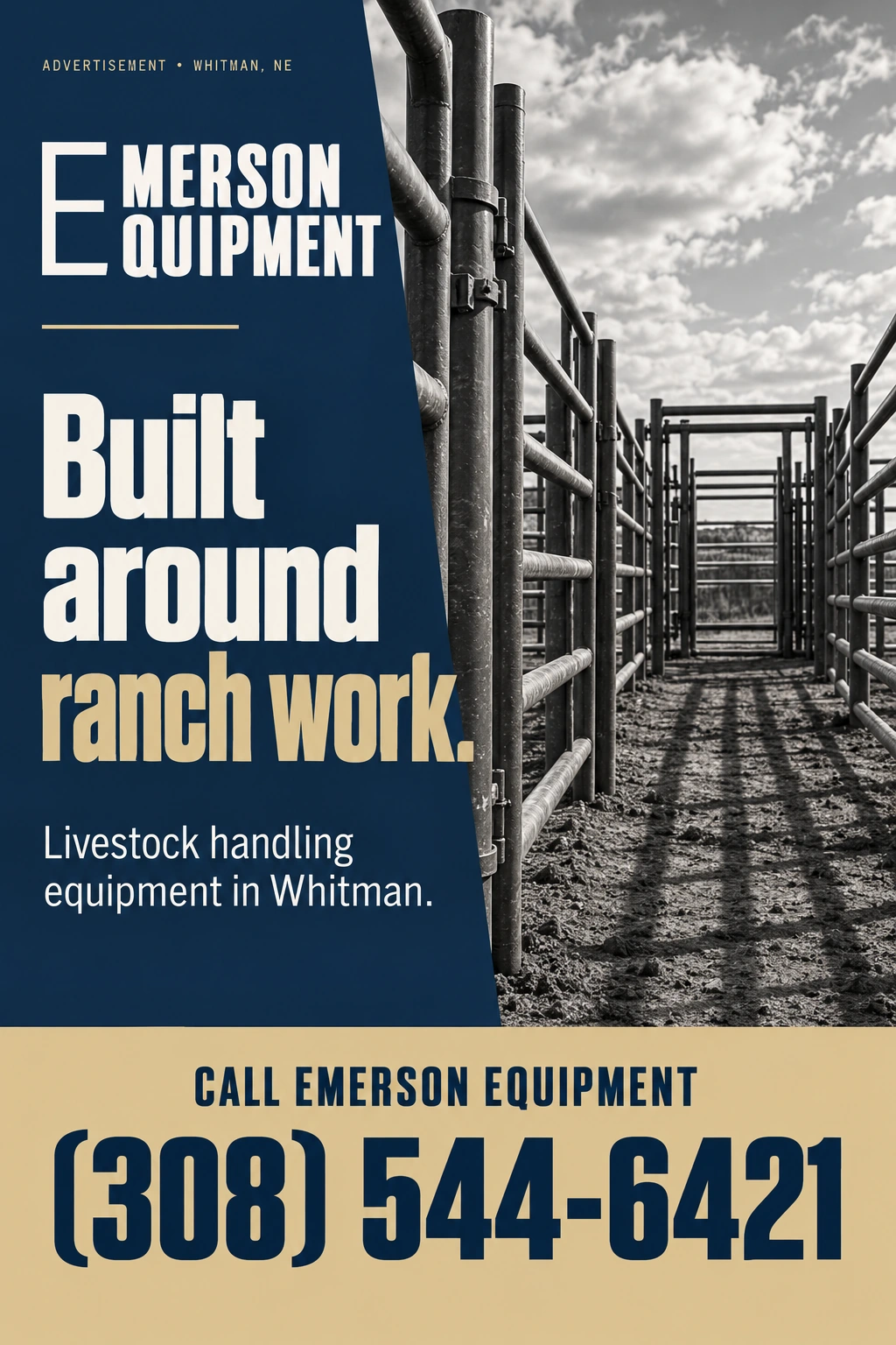 Emerson Equipment portrait advertisement 2