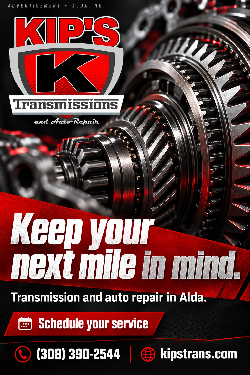 Kip's Transmissions and Auto Repair LLC portrait advertisement 1