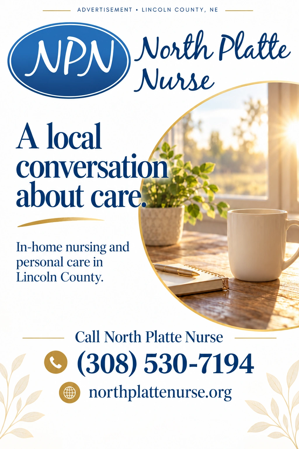 North Platte Nurse portrait advertisement 5