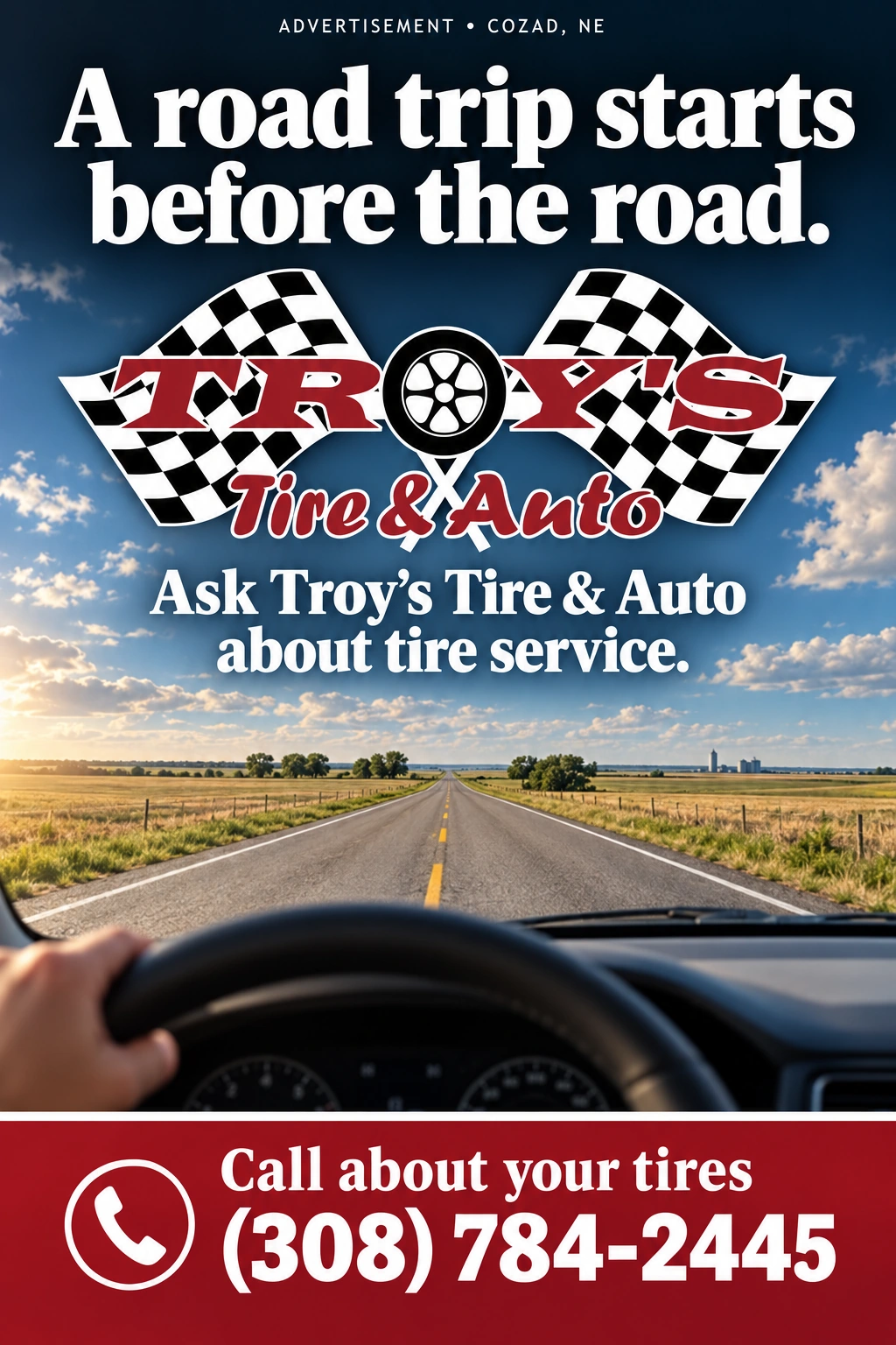 Troy's Tire & Auto portrait advertisement 4